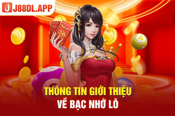 Thông tin giới thiệu về bạc nhớ lô